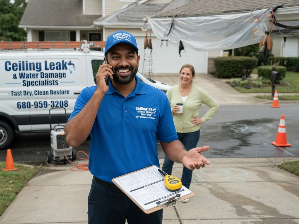 Ceiling Leak Cleanup Lake Arthur, LA FAQs